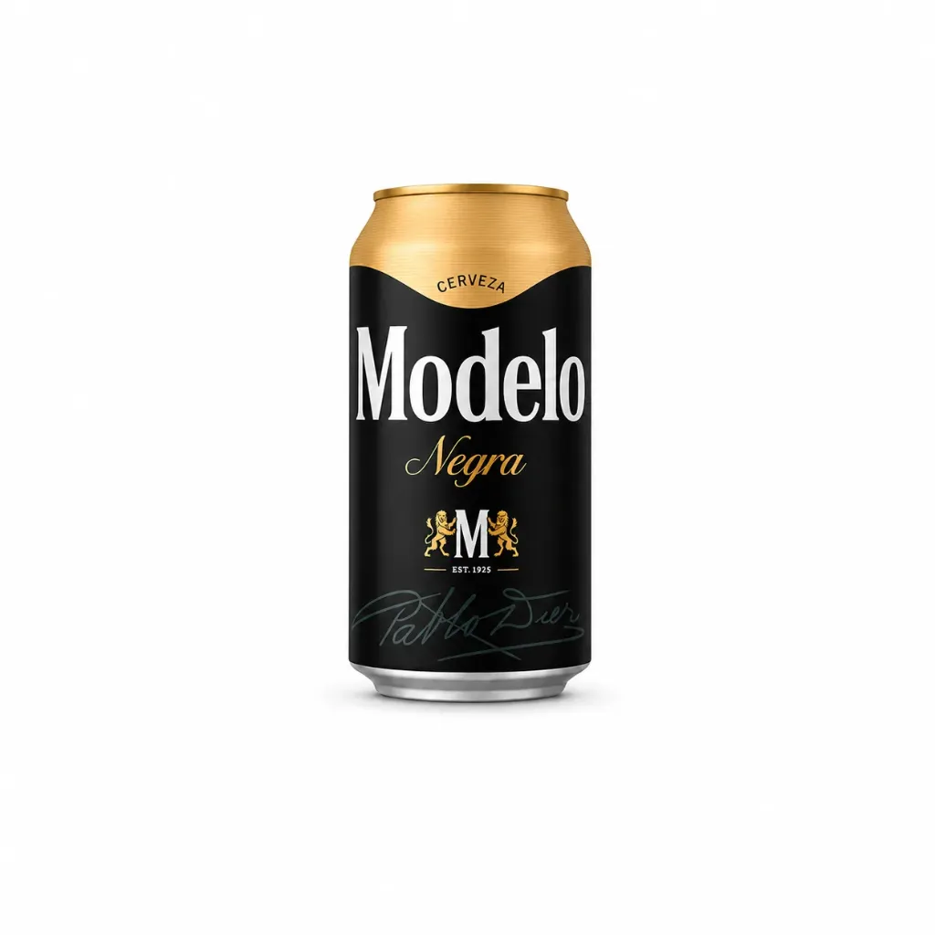 Cerveza obscura Negra Modelo lata 355ml