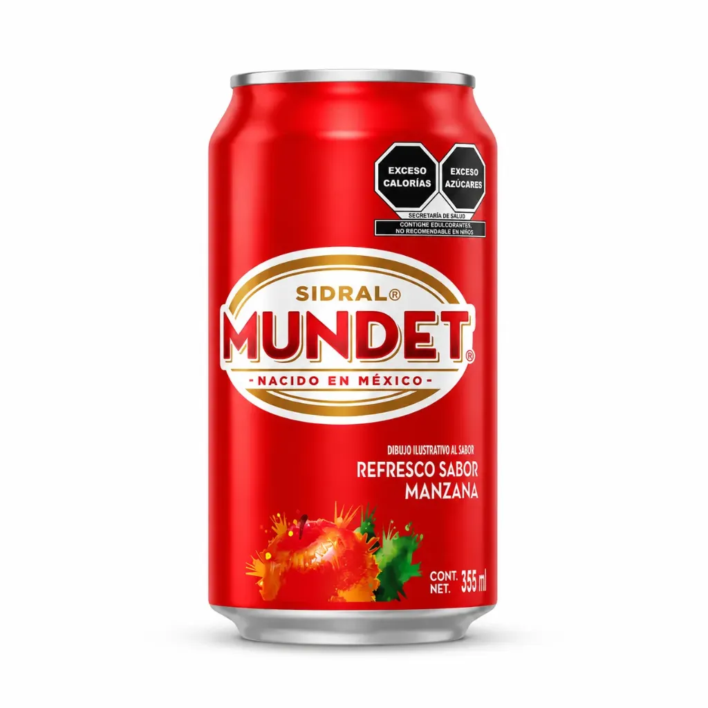 Refresco Manzana Mundet lata 355ml