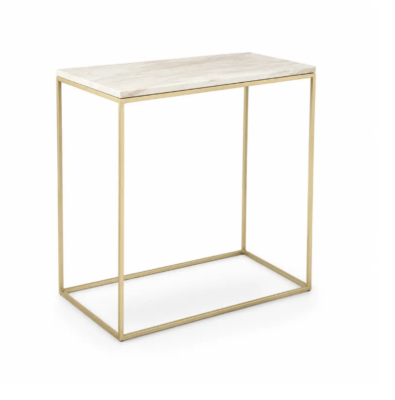 Mesa alta rectangular (10:00 am - 11:00 am, Negro, Marmol blanco)