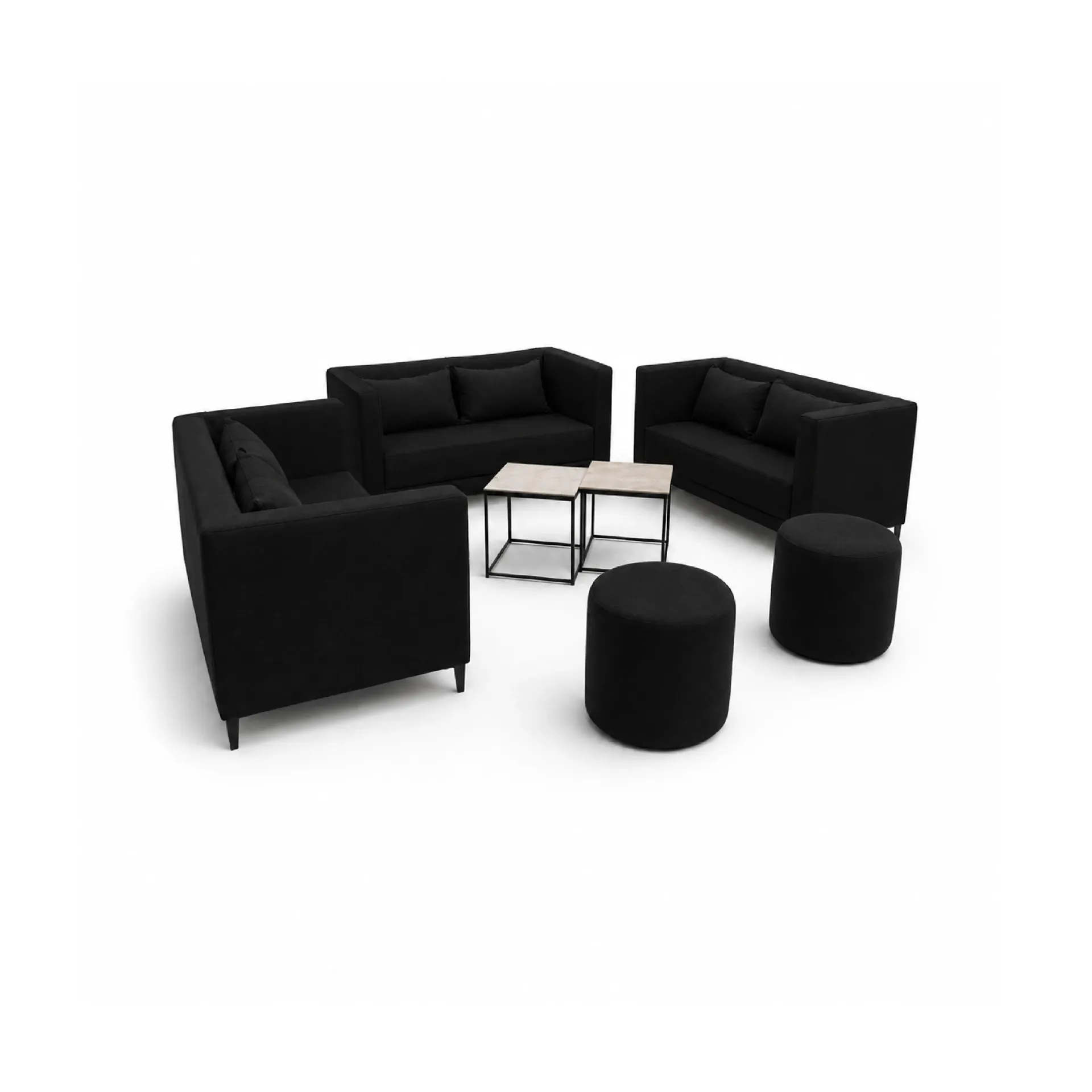 Conjunto de sala Perol (Negro, 19 de Junio, 10:00 am - 12:00 pm)
