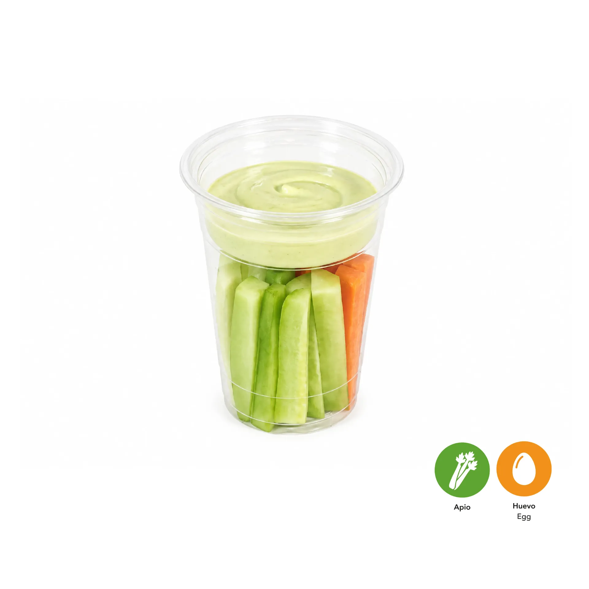 [PT02921] Crudités de vegetales con dip